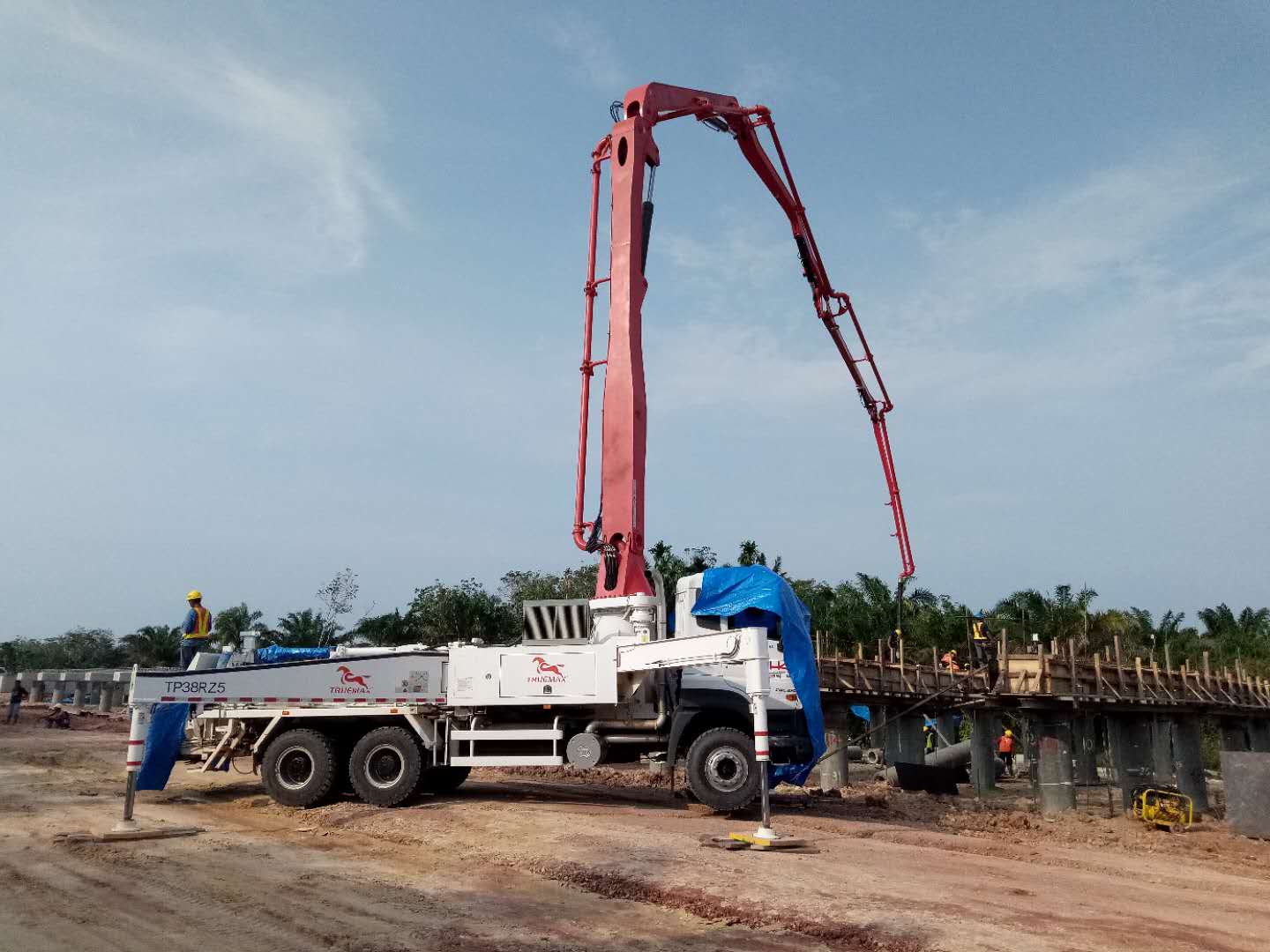 混凝土泵車